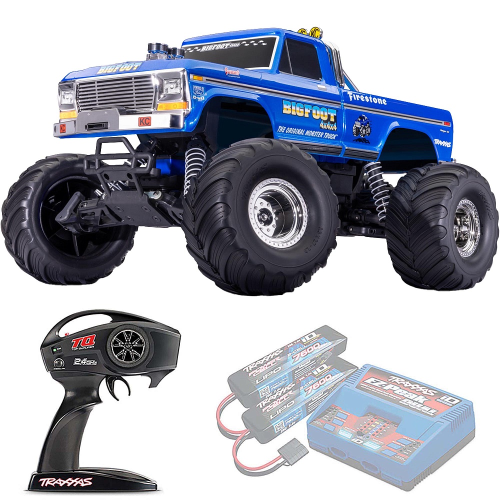 BIGFOOT Traxxas BL-2S 1:10 2WD RTR ������� �� ����� (36334-4-R5)