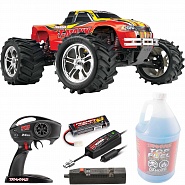 T-MAXX Traxxas Classic Nitro 1:10 4WD RTR ������� �� ����� (49104-1-RED)