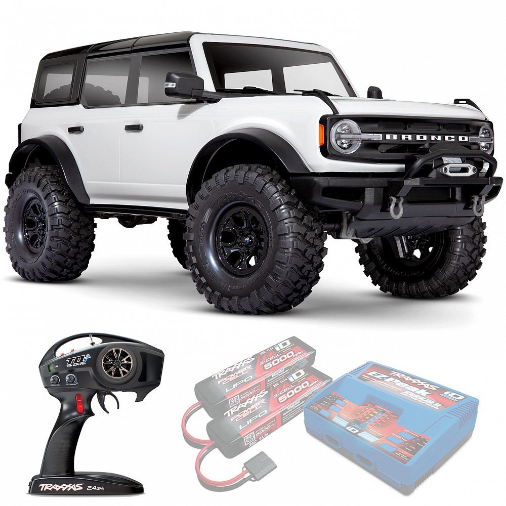 FORD BRONCO Traxxas 2021 TRX-4 1:10 4WD RTR ������� �� ����� (92076-4-WHT)
