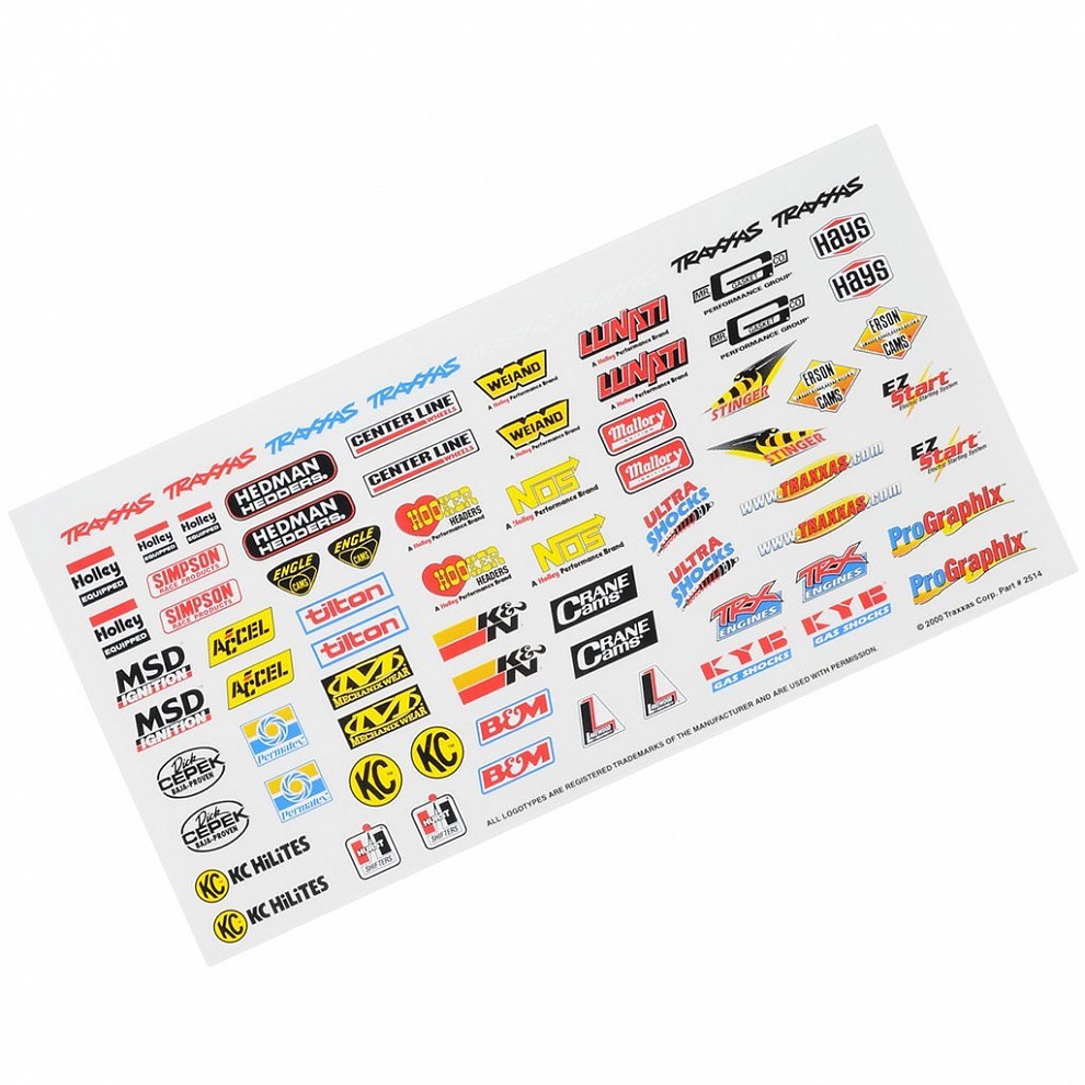 �������� Traxxas Racing Sponsors (2514)