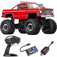 CHEVROLET K10 Traxxas 1979 TRX-4MT Monster Truck 1:18 4WD RTR ������� �� ����� (98064-1-RED)