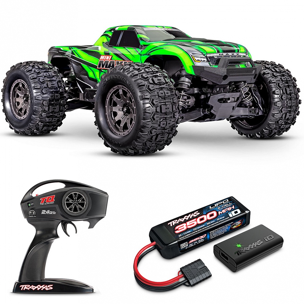 MINI MAXX Traxxas BL-2s 1:16 4WD RTR ������� �� ����� (107154-1-GRN)