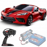 CHEVROLET CORVETTE Traxxas Stingray 4-Tec 3.0 1:10 4WD RTR ������� �� ����� (93054-4-RED)