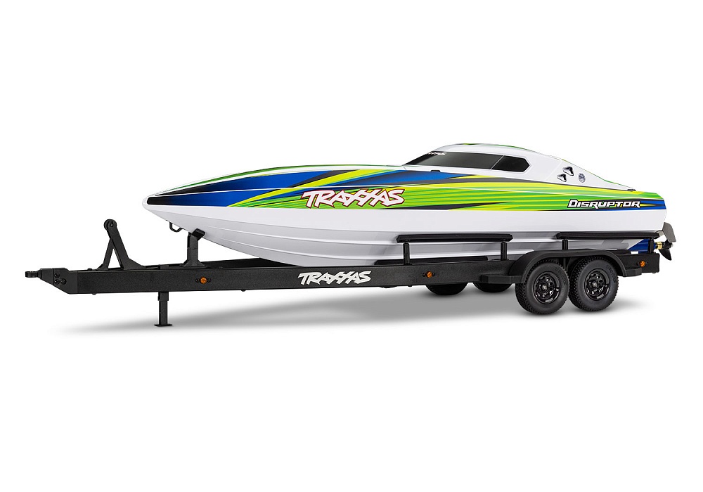 10650-Midsize-Boat-Trailer-3Qtr-Front-With-Green-Boat