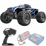 STAMPEDE 4X4 Traxxas VXL HD TSM 1:10 4WD RTR ������� �� ����� (90376-4-BLUE)