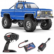 CHEVROLET K10 Traxxas 1979 TRX-4M High Trail Edition 1:18 4WD RTR ������� �� ����� (97064-1-BLUE)