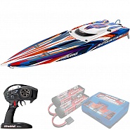 SPARTAN SR Traxxas VXL 36" TSM RTR ����� �� ����� (103076-4-ORNG)