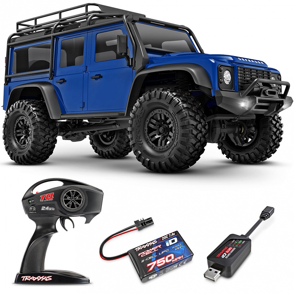 LAND ROVER DEFENDER Traxxas TRX-4M 1:18 4WD RTR ������� �� ����� (97054-1-BLUE)