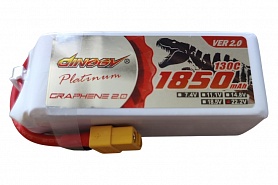 ���������� Dinogy PLATINUM G2.0 Li-Pol 1850mAh 22.2V 6S 130C V2 XT60