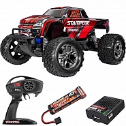 STAMPEDE Traxxas HD 1:10 2WD RTR ������� �� ����� (36254-8-RED)
