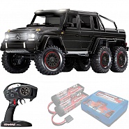 MERCEDES-BENZ G 63 AMG Traxxas TRX-6 Clipless 1:10 6X6 RTR ������� �� ����� (88296-4-BLK)