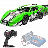 SLASH Late Model Traxxas BL-2s 1:10 2WD RTR ������� �� ����� (104364-74-GRN)