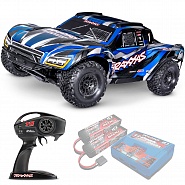 MAXX SLASH Traxxas VXL 6S TSM 1:8 4WD RTR ������� �� ����� (102076-4-BLUE)