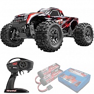 STAMPEDE 4X4 Traxxas VXL HD TSM 1:10 4WD RTR ������� �� ����� (90376-4-RED)