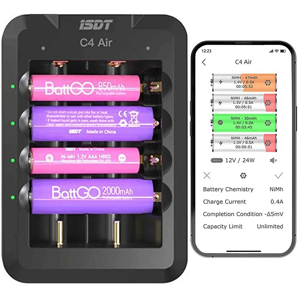 C4 AIR ISDT 5-12� 40�� USB-C �������� ������� (ISDT C4 AIR)