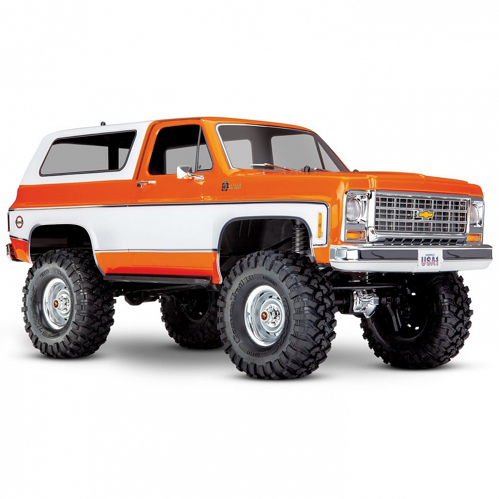 CHEVROLET K5 Blazer Traxxas 1979 TRX-4 1:10 4WD RTR ������� �� ����� (82076-4-ORNG)