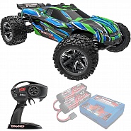 RUSTLER 4X4 Traxxas VXL TSM 1:10 4WD RTR ������� �� ����� (67376-4-GRN)