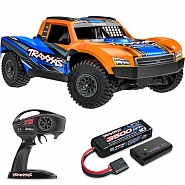 MINI SLASH 4X4 Traxxas BL2S 1:16 4WD RTR ������� �� ����� (108164-1-ORNG)