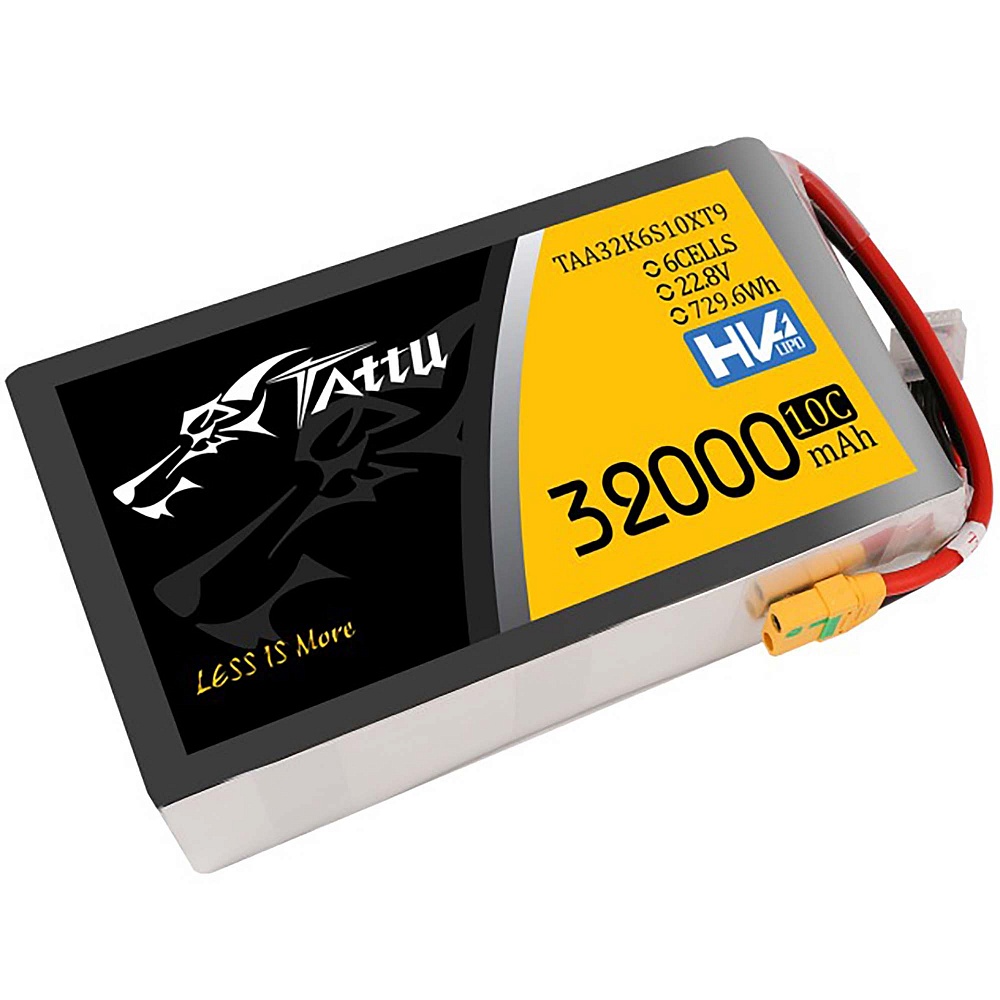 ���������� Tattu LiPO HV 22,8� 32000��� 6S 10C 218�121�63�� 3420� XT90-S Anti-spark (TAA32K6S10XT9)