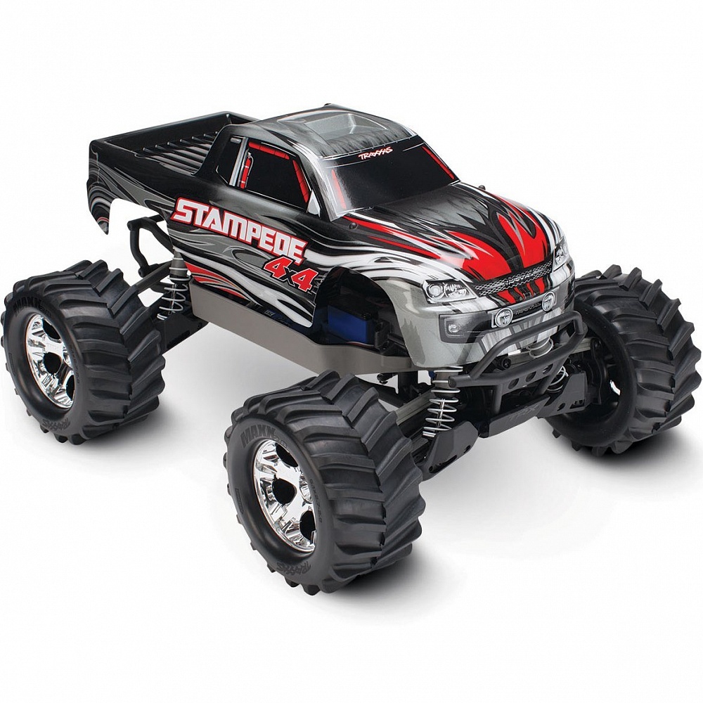������� �� ����� ��������� Traxxas Stampede 1:10 4WD RTR (67054-1-SLVR)