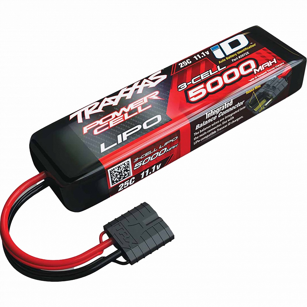 2872X Traxxas LiPO 11,1� 5000��� 3S 25C 155�45�25�� 349� Traxxas iD ����������