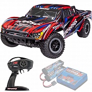 SLASH Traxxas BL-2S HD 1:10 2WD RTR ������� �� ����� (58334-4-RED)