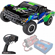 SLASH VXL Traxxas TSM 1:10 2WD RTR ������� �� ����� (58376-74-GRN)