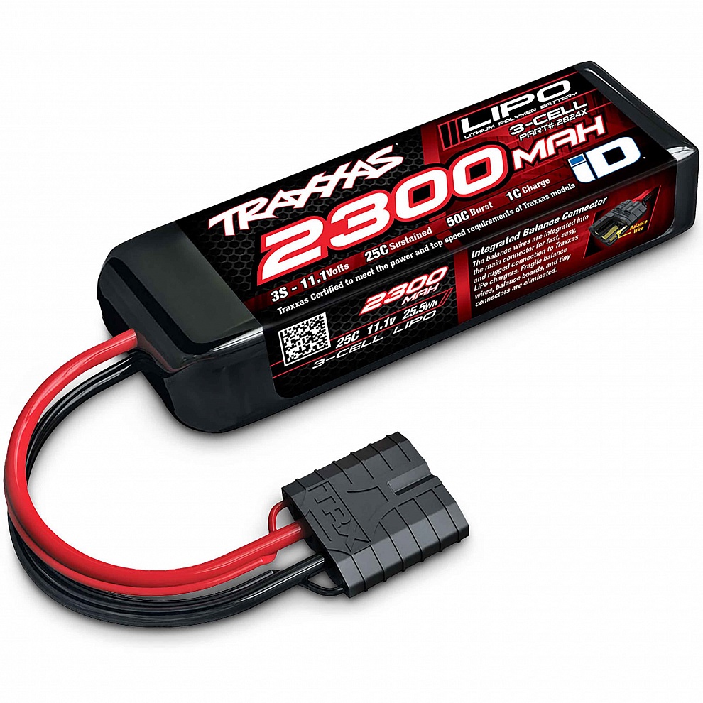 2824X Traxxas LiPO 11,1� 2300��� 3S 25C 110�35�22�� Traxxas iD ����������