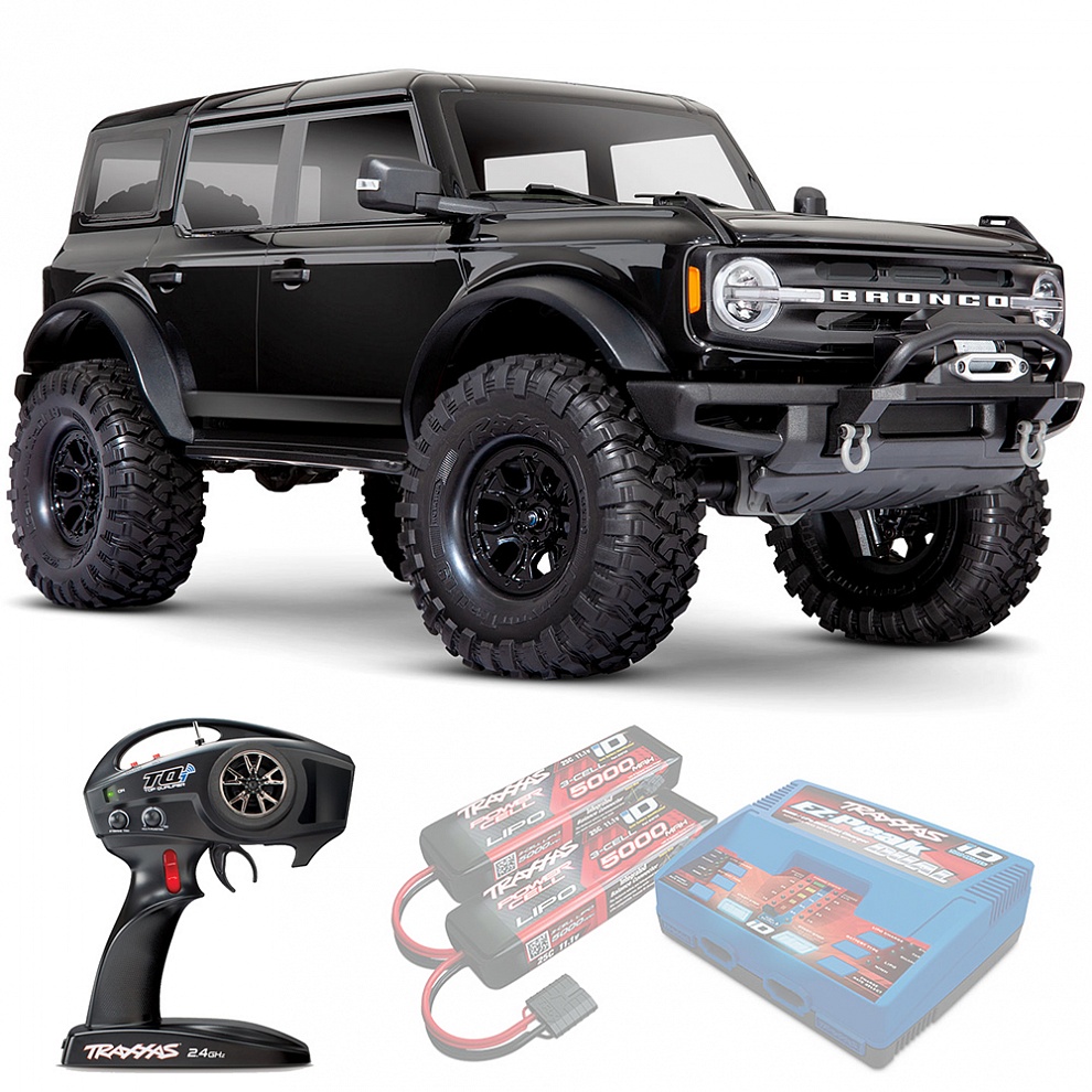 FORD BRONCO Traxxas 2021 TRX-4 1:10 4WD RTR ������� �� ����� (92076-4-BLK)