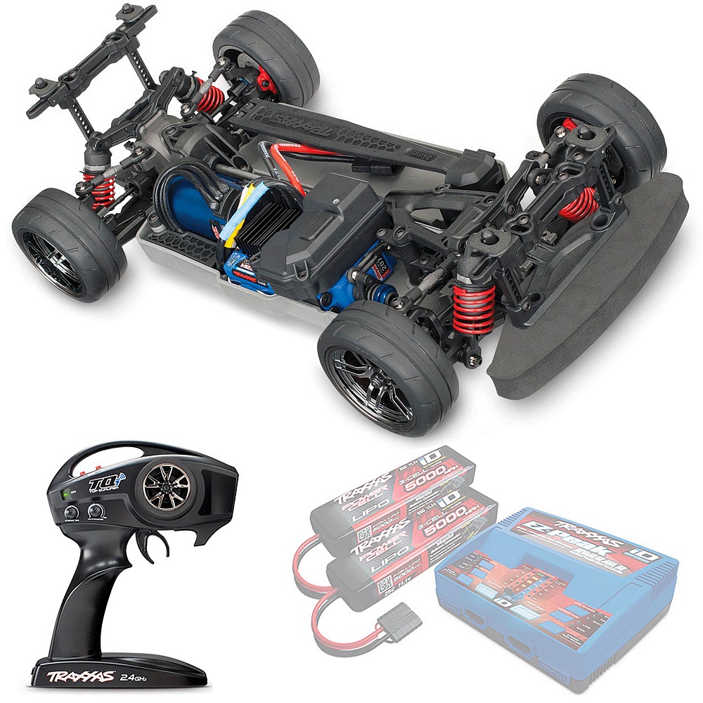 4-TEC 2.0 Traxxas VXL AWD Chassis TSM 1:10 4WD RTR �������-��� �� ����� (83076-4-R6)