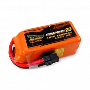 ���������� Dinogy ULTRA G2.0 LiPO 14,8� 1300��� 4S 80C 70�34�33�� 173� XT60 (DLC-4S1300XTU-XT)