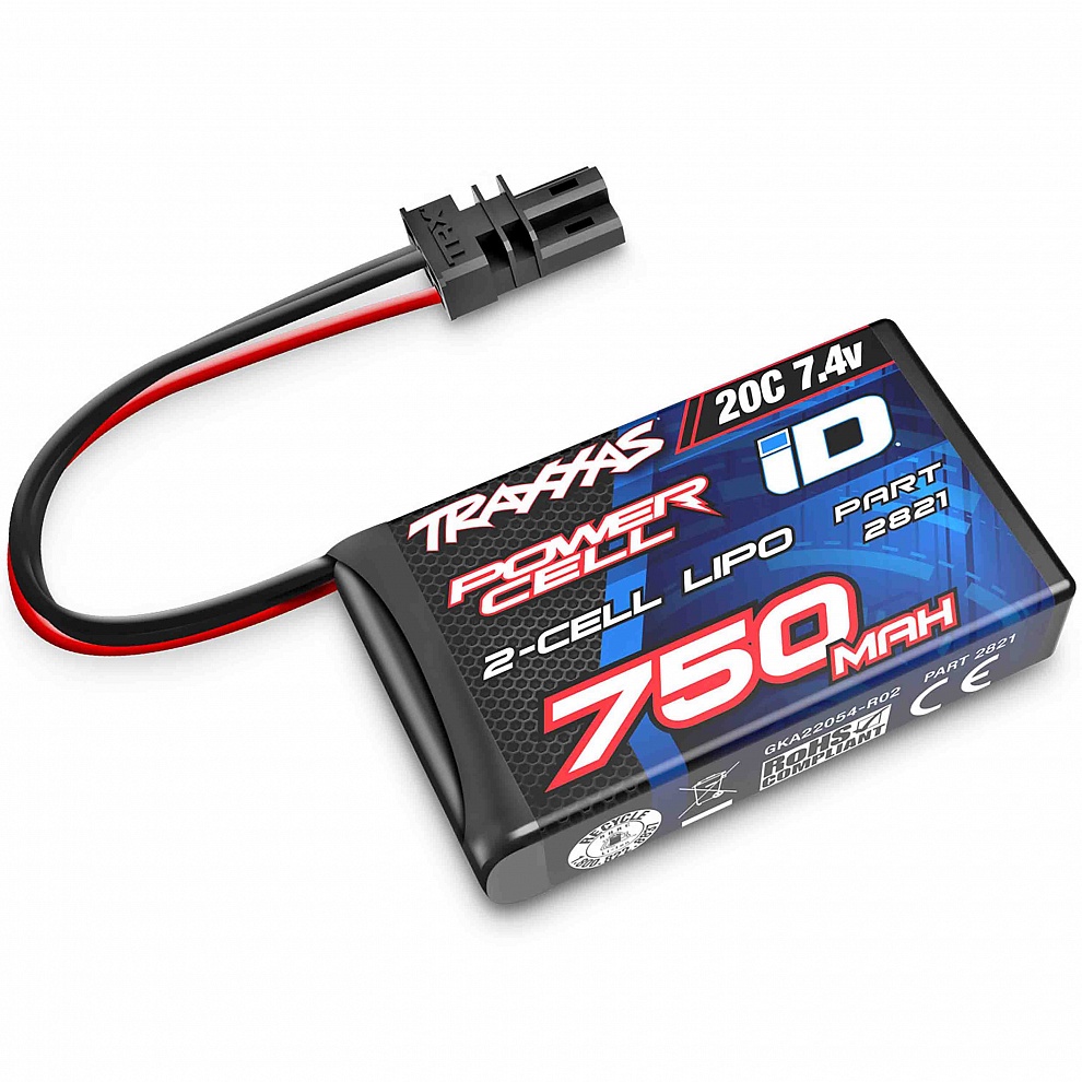2821 Traxxas LiPO 7,4� 750��� 2S 20C Traxxas iD ����������