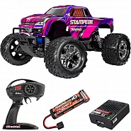 STAMPEDE Traxxas HD 1:10 2WD RTR ������� �� ����� (36254-8-PINK)