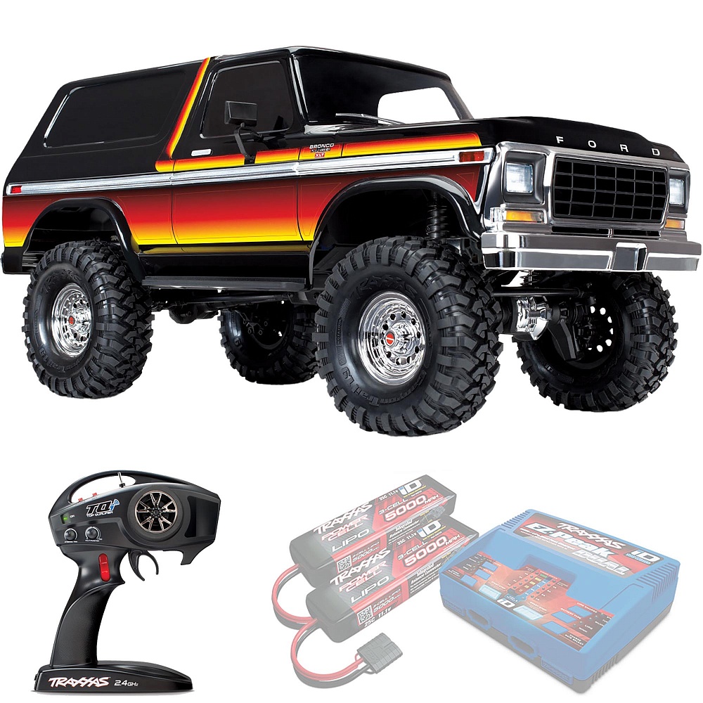 FORD BRONCO Traxxas 1979 TRX-4 1:10 4WD RTR ������� �� ����� (82246-4-SUN)
