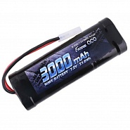���������� Gens Ace NiMH 7,2� 3000��� 6-Cells  139�48�25�� 360� Tamiya (B-3000-7.2V-NiMH-Tamiya)