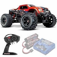 X-MAXX Traxxas Belted 8S VXL TSM 1:5 4WD RTR ������� �� ����� (77086-4-REDX)