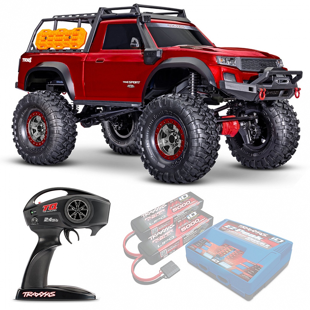 TRX-4 SPORT Traxxas High Trail Edition 1:10 4WD RTR ������� �� ����� (82044-4-RED)
