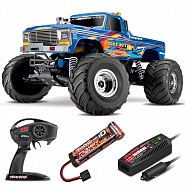 ������� �� ����� ��������� Traxxas Ford XLT F-100 Ranger BIGFOOT 1:10 2WD RTR (36034-1-BLUEX)