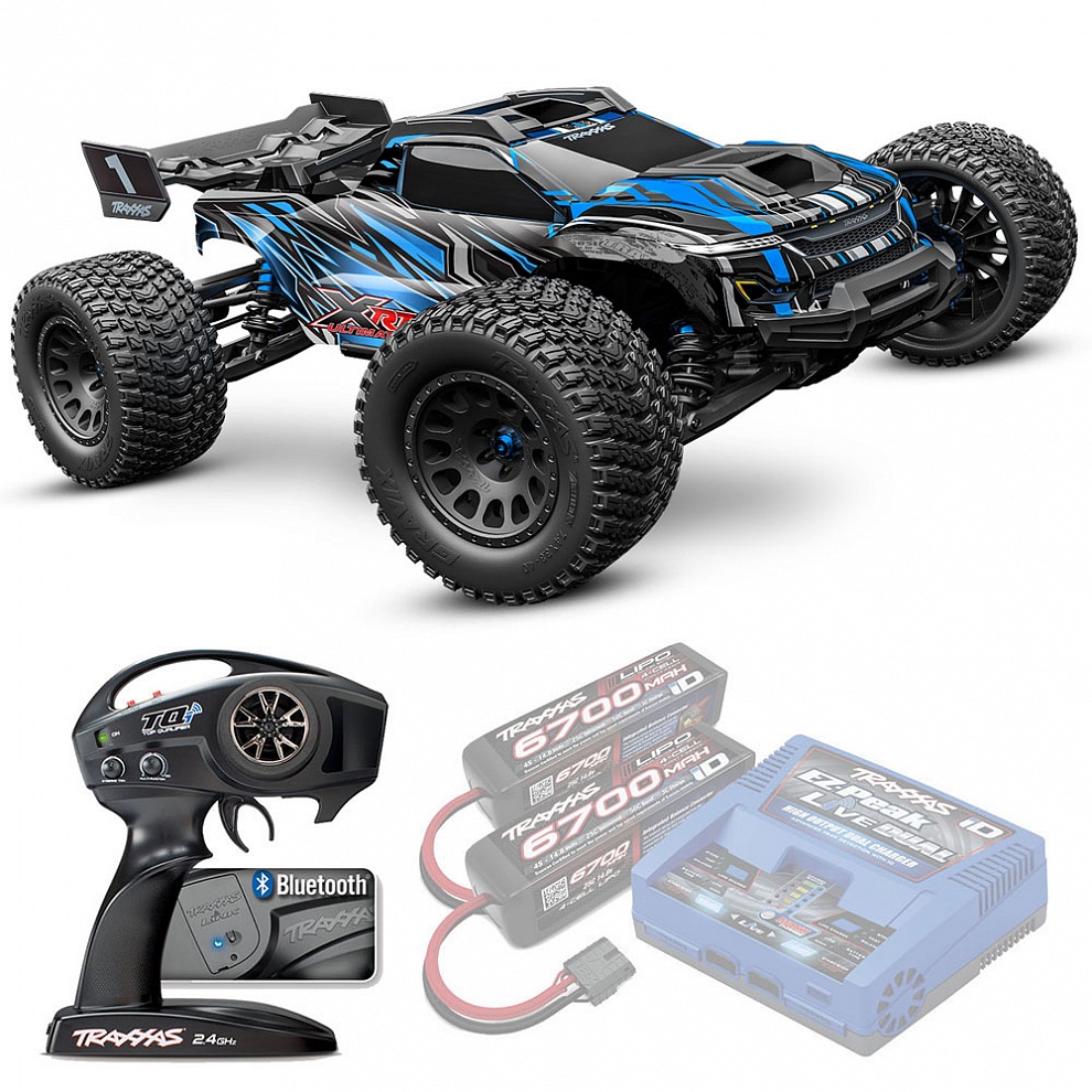 XRT Ultimate Traxxas VXL 8S TSM 1:5 4WD RTR ������� �� ����� (78097-4-BLUE)