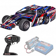 SLASH Modified Traxxas BL-2s 1:10 2WD RTR ������� �� ����� (104354-74-RED)