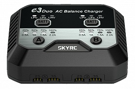 �������� ������� ��� SkyRC e3 duo 20Wx2 2.2A �/�� ��� Li-Pol/Li-Fe/Li-HV 2-3S ����������� (SK-100164)
