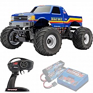 BIGFOOT 4X4 Traxxas BL-2s 1:10 4WD RTR ������� �� ����� (67134-4-BLUE)
