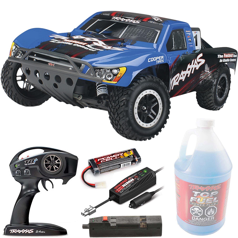 NITRO SLASH Traxxas TSM 1:10 2WD RTR ������� �� ����� (44056-3-BLUE)