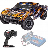 SLASH Traxxas BL-2S HD 1:10 2WD RTR ������� �� ����� (58334-4-ORNG)