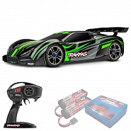 XO-1 Traxxas Brushless TSM 1:7 4WD RTR ������� �� ����� (64077-3-GRN)