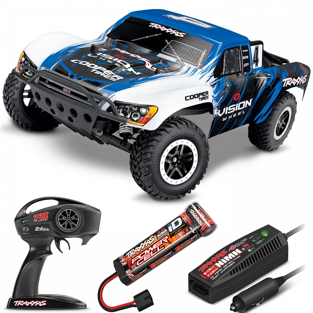 SLASH Traxxas 1:10 2WD RTR ������� �� ����� (58034-1-VISN)