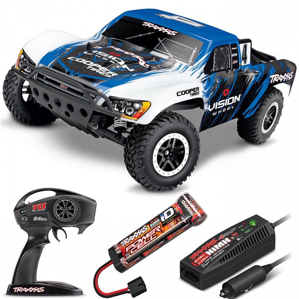 SLASH Traxxas 1:10 2WD RTR ������� �� ����� (58034-1-VISN)