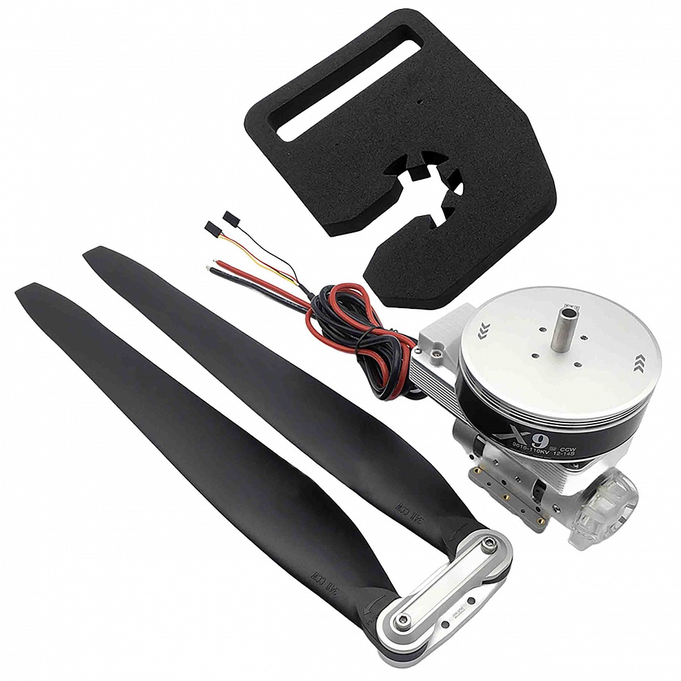 X9 Hobbywing XRotor 9616 110KV 12-14S ������ � ����������� �� ���������� 3411 CCW