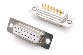 �������� DB15 2u Gold RS232 COM-���� Female