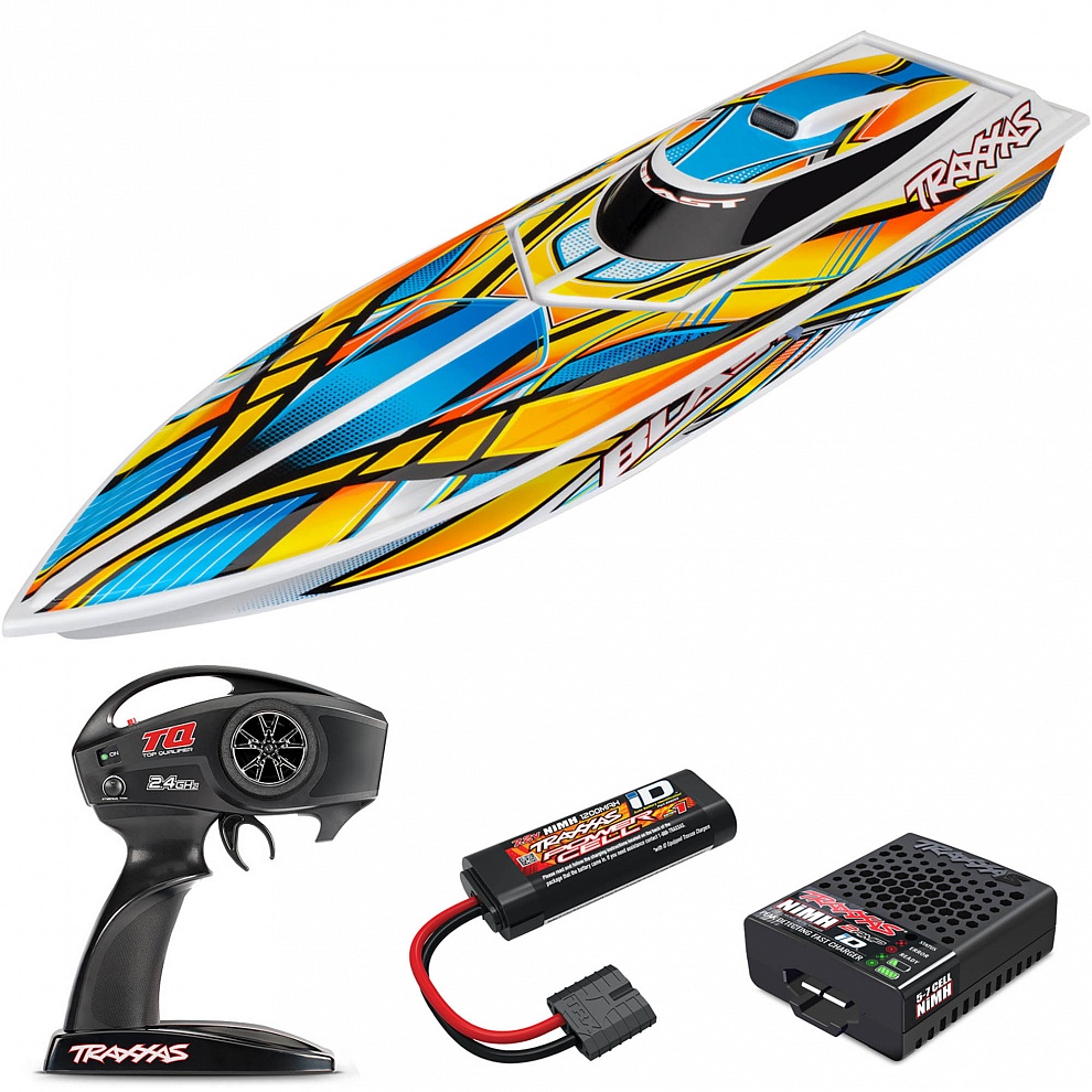 BLAST Traxxas 1:10 RTR ����� �� ����� (38104-8-ORNG)